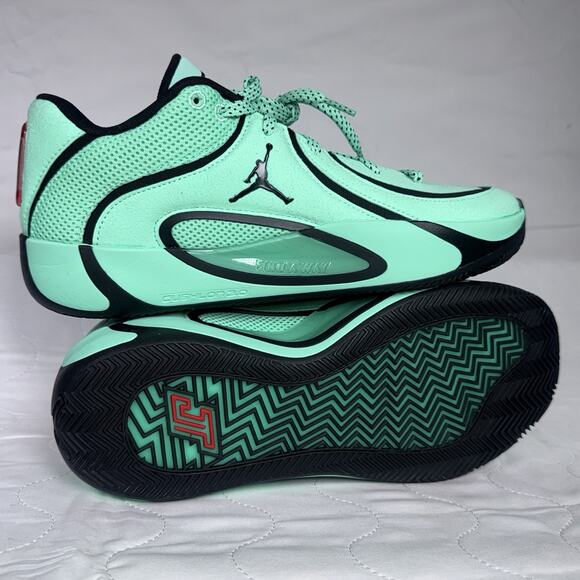 Nike Men\'s Jordan Tatum 4 Sneakers HQ4614 300 Green Glow Size 10 NEW NO BOX! main image 5